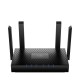 Cudy WR3000 router inalámbrico Gigabit Ethernet Doble banda (2,4 GHz / 5 GHz) Negro